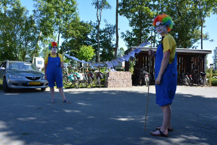 GSV Let's Move uit Grootegast bij gratis Festival Voorbij de Grens in Stroobos (Friesland / Groningen)